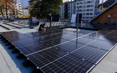 Les Halles Biltoki aux Haras d’Annecy, une Installation Photovoltaïque performante