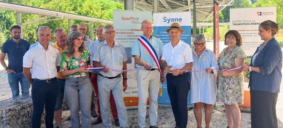 Projet ombrières photovoltaïques